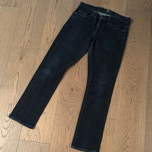 7 For All Mankind Men's Midnight Slim Jeans